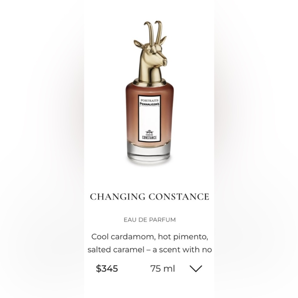 Penhaligon's The Duke Eau de Parfum with Gold Cap and CHANGING CONSTANCE both - Picture 2 of 5